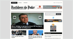 Desktop Screenshot of bastidoresdopoder.com.br