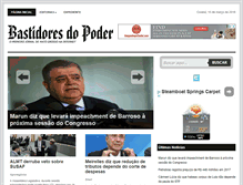 Tablet Screenshot of bastidoresdopoder.com.br